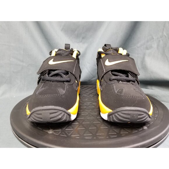 Nike Diamond Turf 2 (PS) Sneakers Black Yellow Size 12c NEW in BOX! - Picture 3 of 11